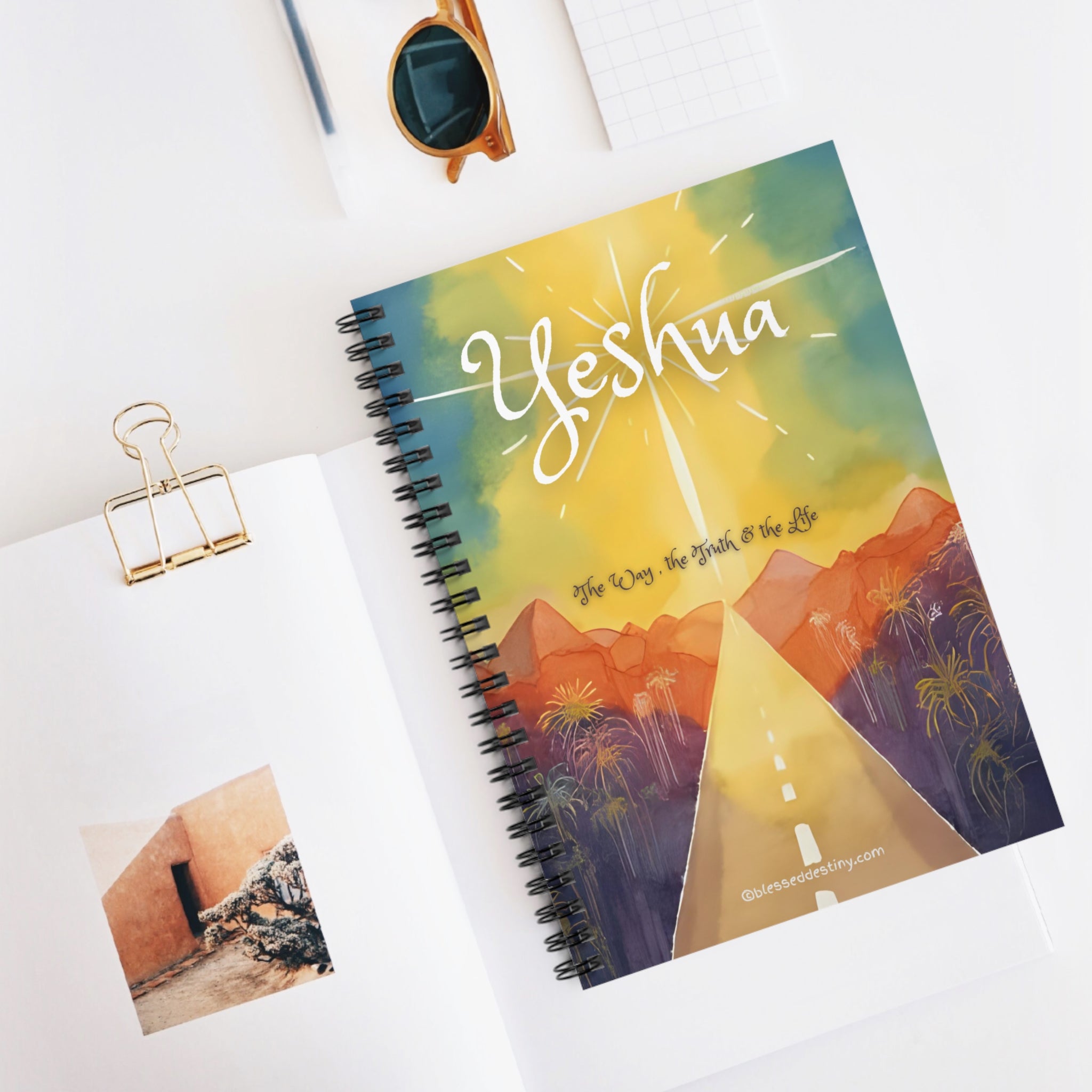 Spiral Notebook - Yeshua Journal — Christian  (Ruled)