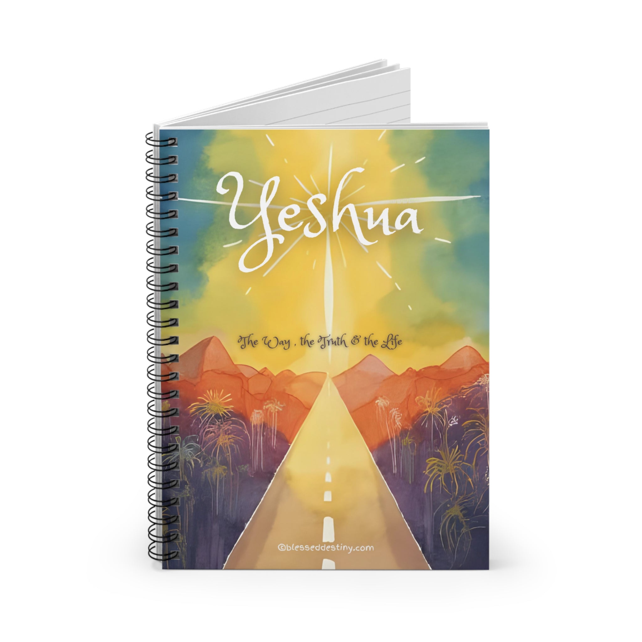 Spiral Notebook - Yeshua Journal — Christian  (Ruled)