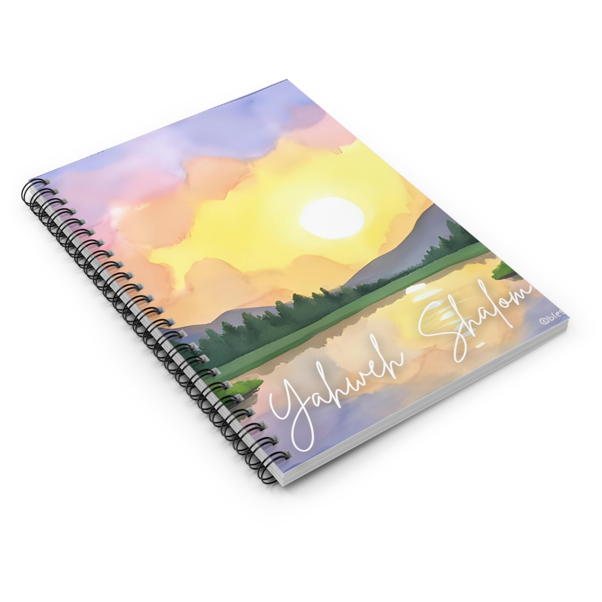 Yahweh Shalom Spiral Notebook