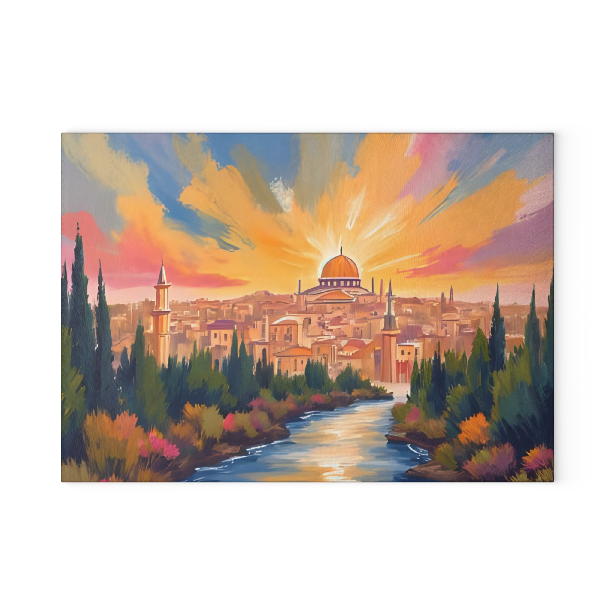 Arise Jerusalem! cutting board
