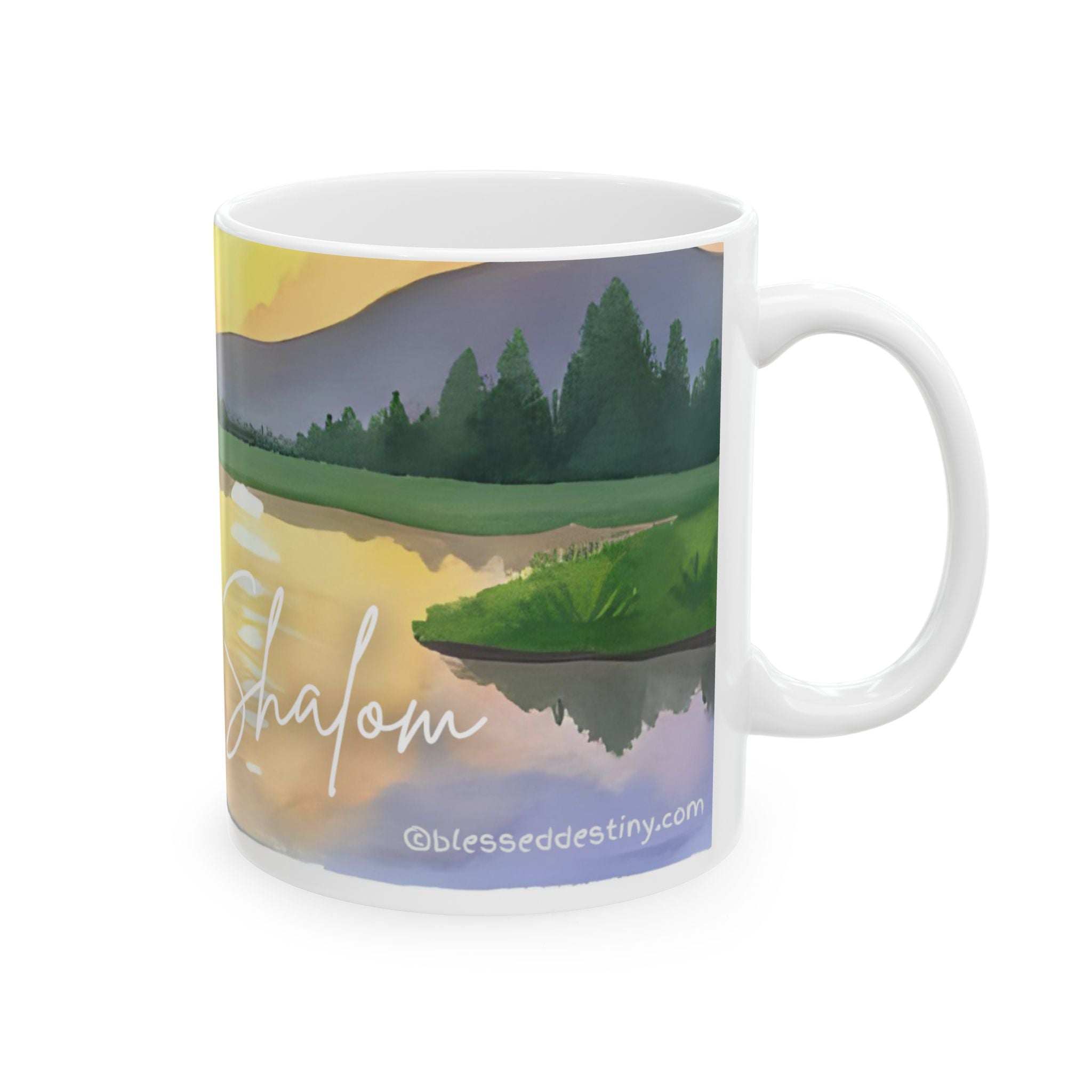 Yahweh Shalom Mug 11oz 15oz