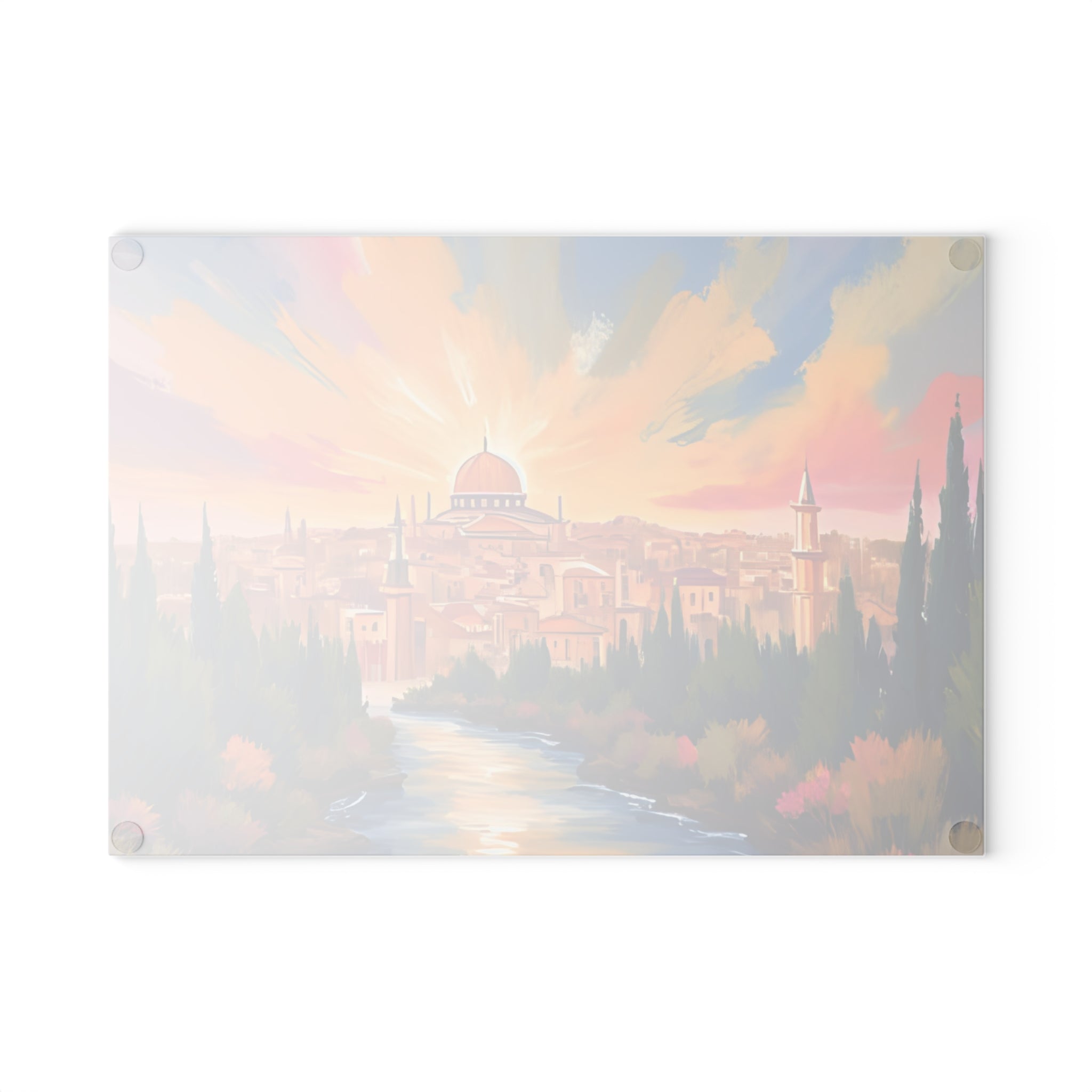 Arise Jerusalem! cutting board