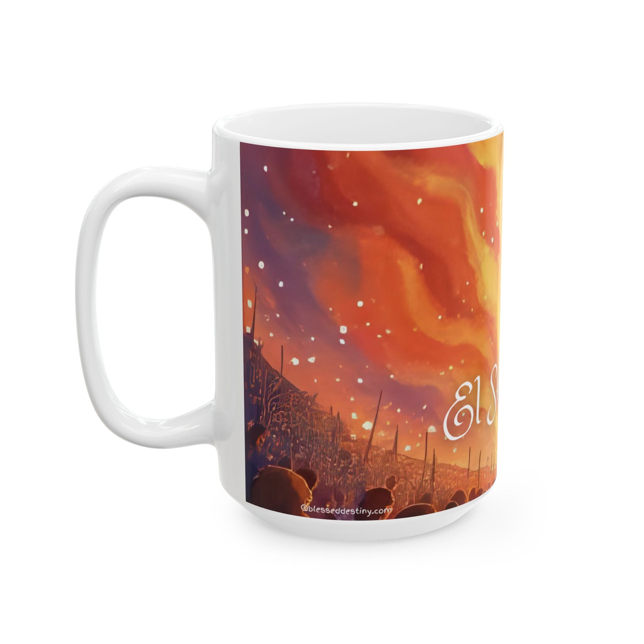 El Shaddai Fire Mug